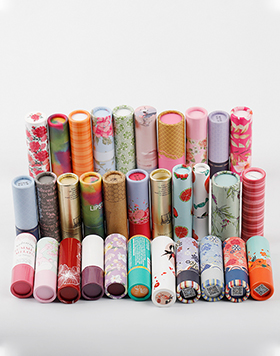 High Quality Custom Color Cosmetic Container Fashion Design Biodegradable Cardboard Custom Paper Lipstick Tube