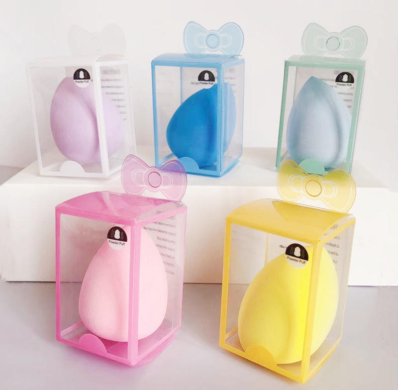 New Arrival Mini Makeup Sponge Puff Wholesale Latex Free Beauty Egg Portable Blender Makeup Sponge Set