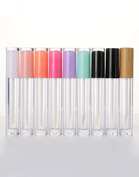 5ml Personal Care Custom Color Lip gloss Wand Tubes Lipgloss Container Pink Custom Lipgloss Tubes Custom Logo