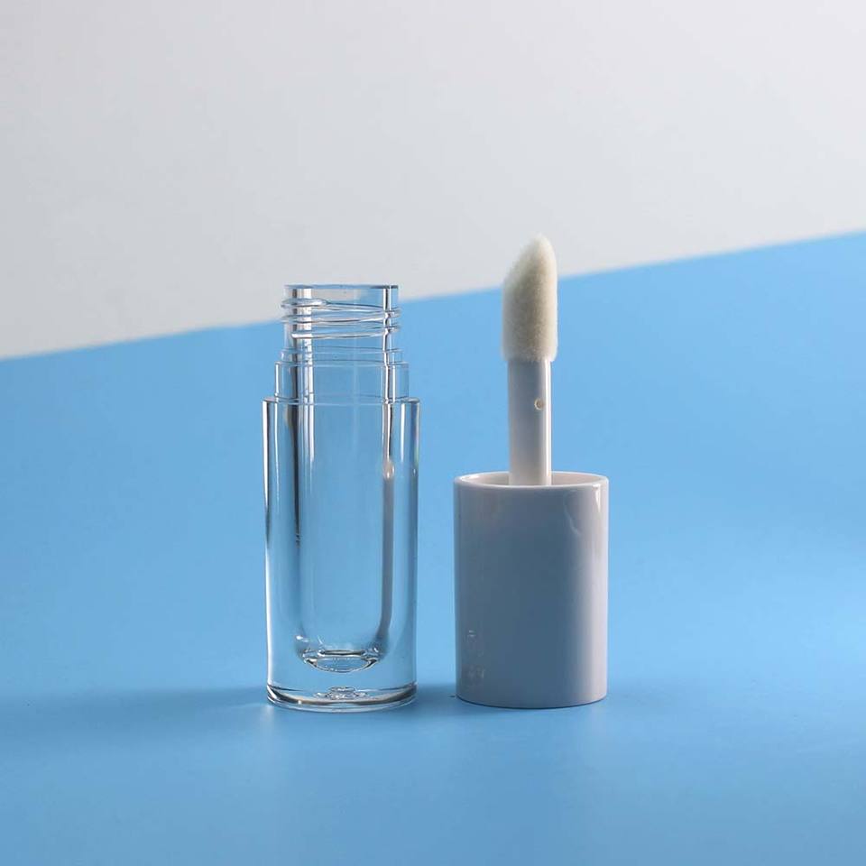 2022 Lip Gloss Tubes With Box And Logo Clear Custom With Big Brush Mini Lip Gloss Tube