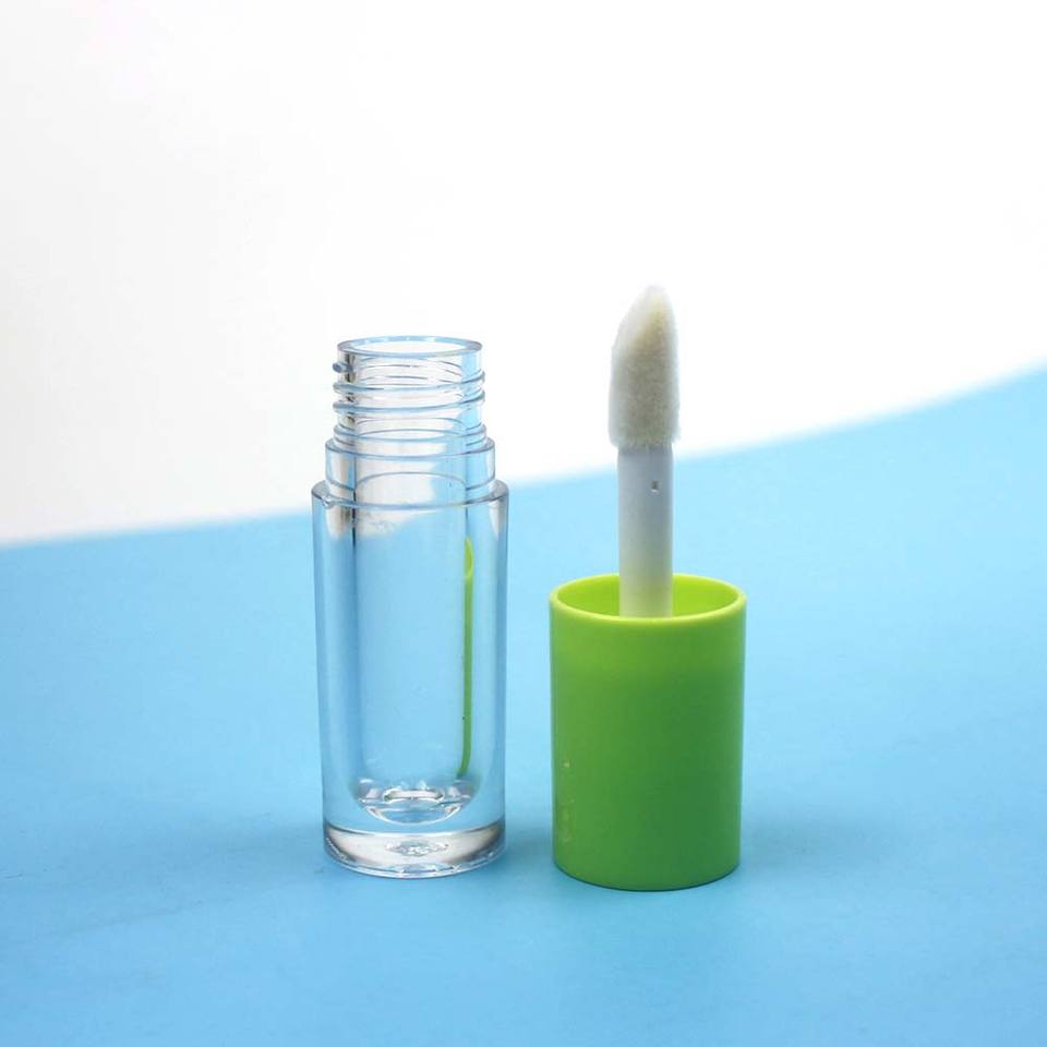 2022 Lip Gloss Tubes With Box And Logo Clear Custom With Big Brush Mini Lip Gloss Tube