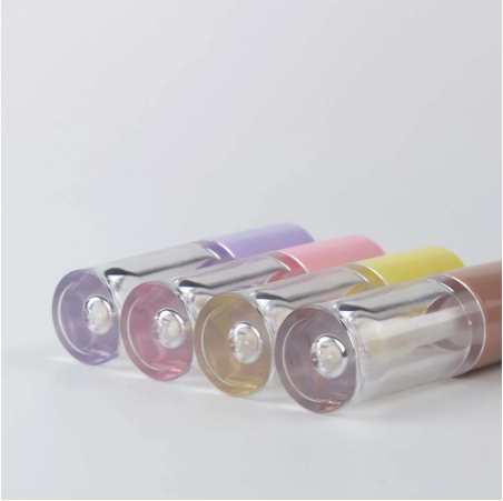 2022 Lip Gloss Tubes With Box And Logo Clear Custom With Big Brush Mini Lip Gloss Tube
