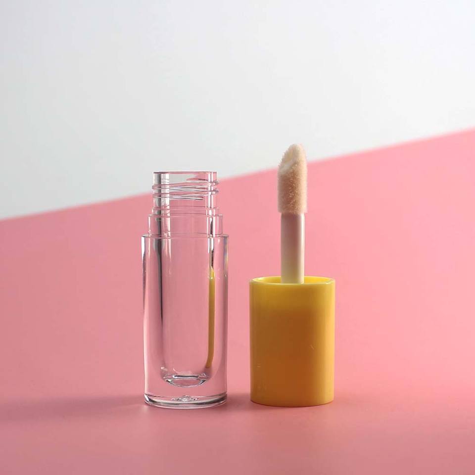 2022 Lip Gloss Tubes With Box And Logo Clear Custom With Big Brush Mini Lip Gloss Tube