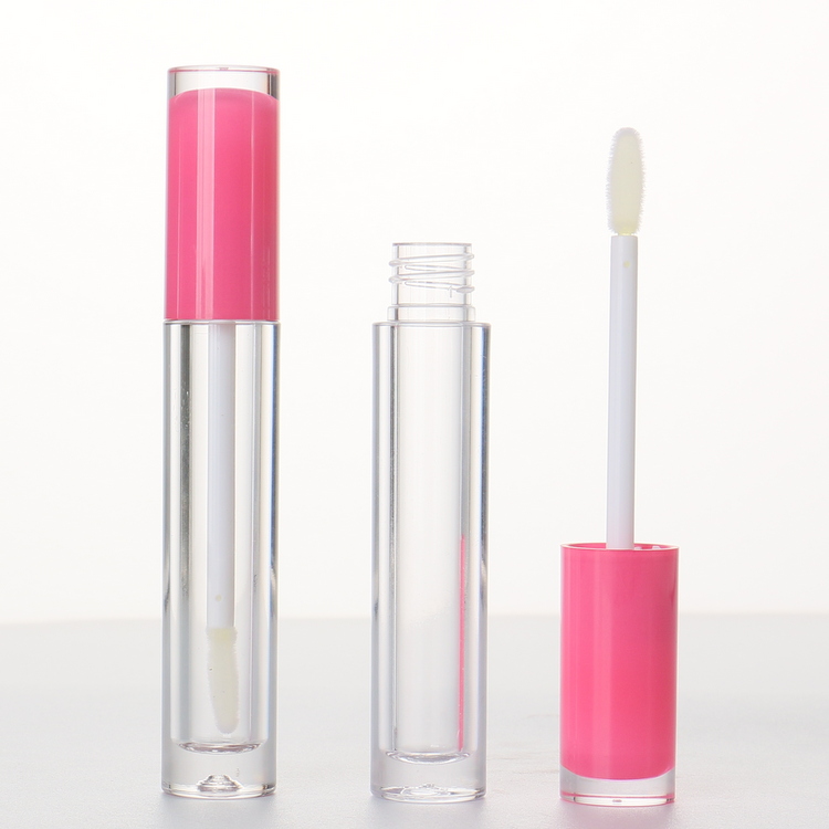 5ml Personal Care Custom Color Lip gloss Wand Tubes Lipgloss Container Pink Custom Lipgloss Tubes Custom Logo