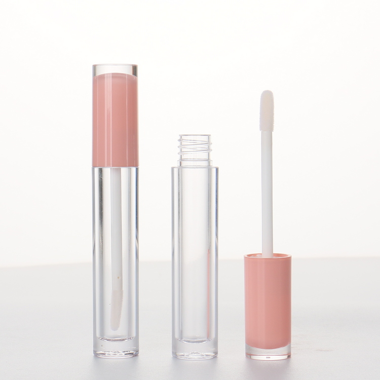 5ml Personal Care Custom Color Lip gloss Wand Tubes Lipgloss Container Pink Custom Lipgloss Tubes Custom Logo