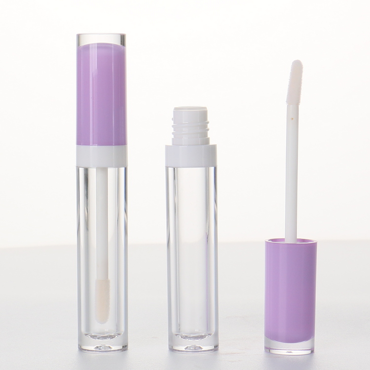 5ml 2006 Make Your Own Private Label Gold Color Lip Gloss Container Custom Cosmetics Packaging