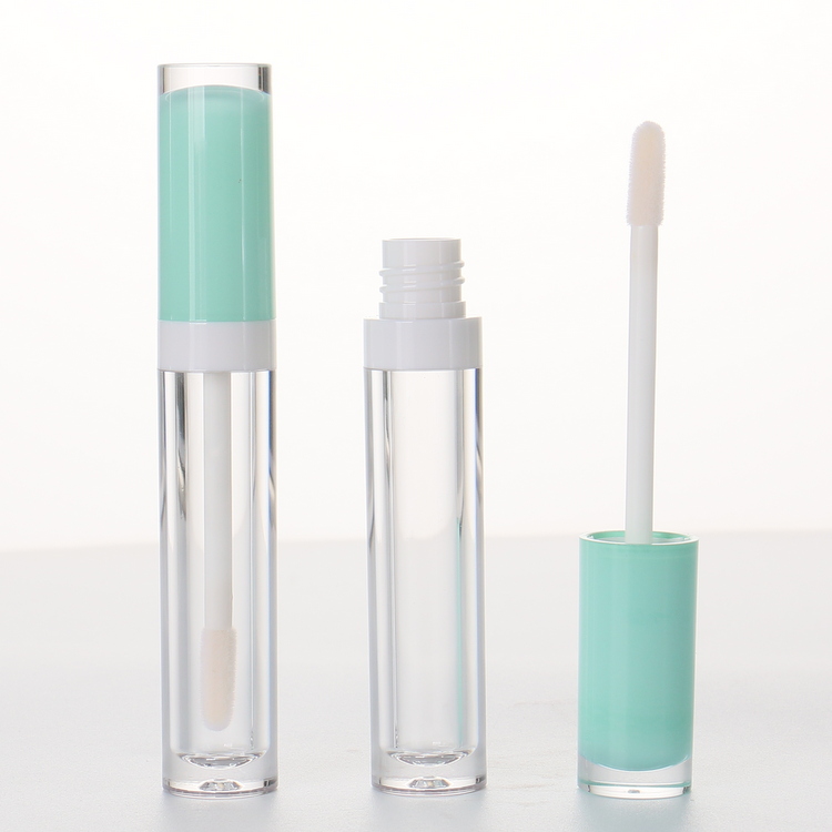 5ml 2006 Make Your Own Private Label Gold Color Lip Gloss Container Custom Cosmetics Packaging