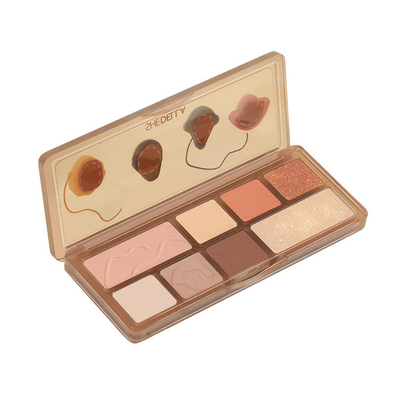 Factory Direct Sale Eight Color Eyeshadow Long-Lasting Non-fly Pastel Makeup yeshadow Palette