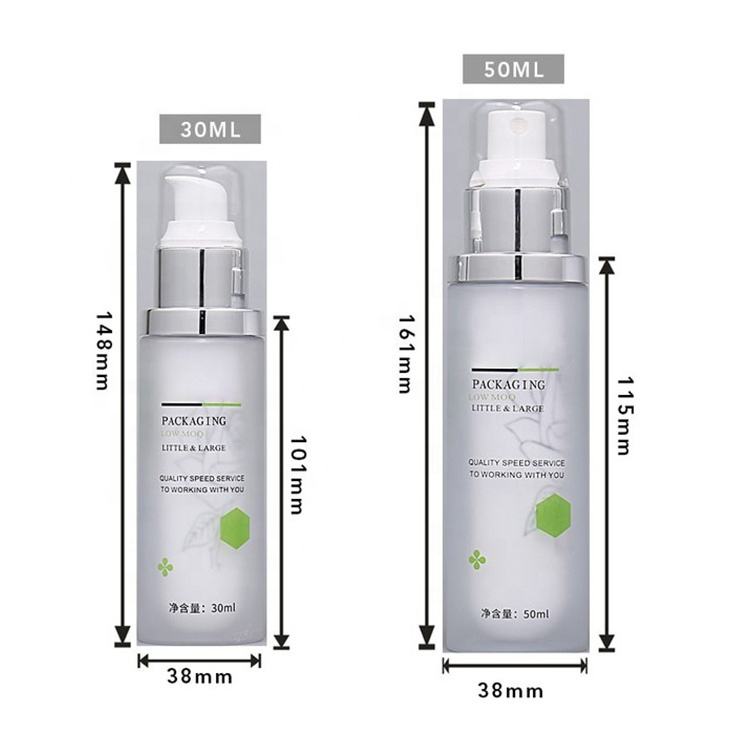 30ml 120ml 50ml 100ml 30g cream bottle 50g cream bottle Cosmetic Packaging Materials Lotion Bottles Skin Products Bottles