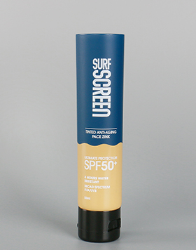 Multicapacity Black Color Recyclable Logo Customized Cosmetic Soft Tube Fashion Design Petg Aluminum Soft Tube