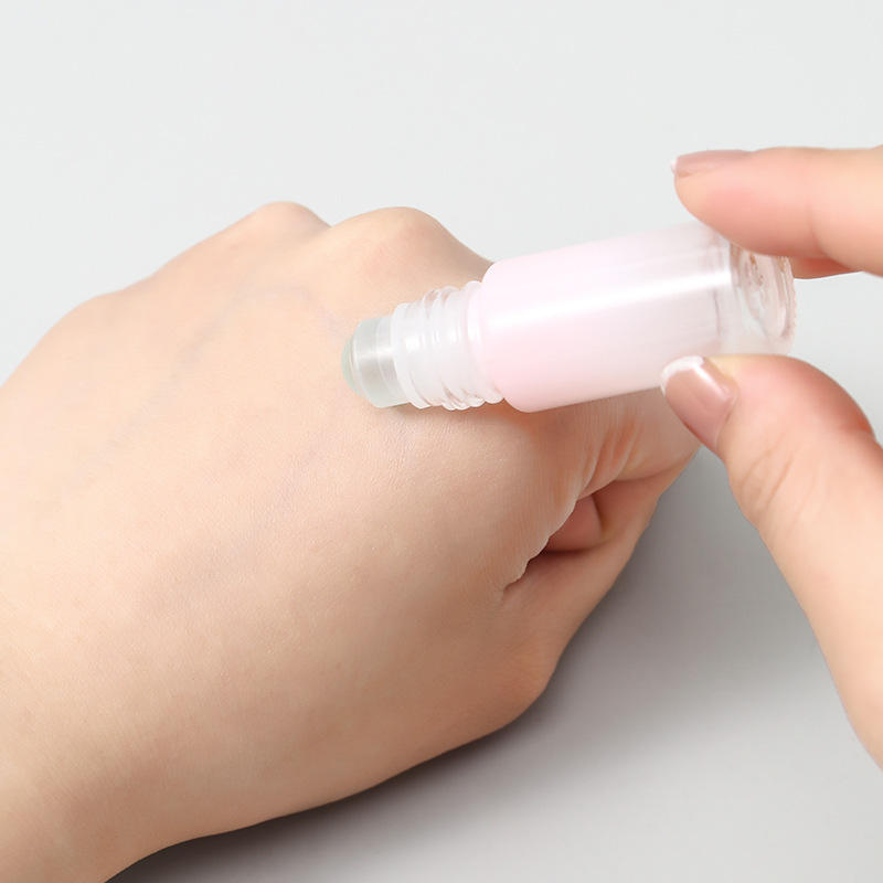 5ml 10ml Empty Perfume Roller Bottles Essential Oil Roll On Glass Bottle Gradient Pink Portable Roller Bottle