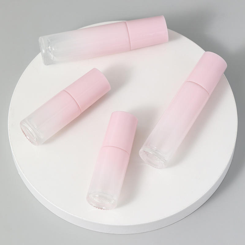 5ml 10ml Empty Perfume Roller Bottles Essential Oil Roll On Glass Bottle Gradient Pink Portable Roller Bottle