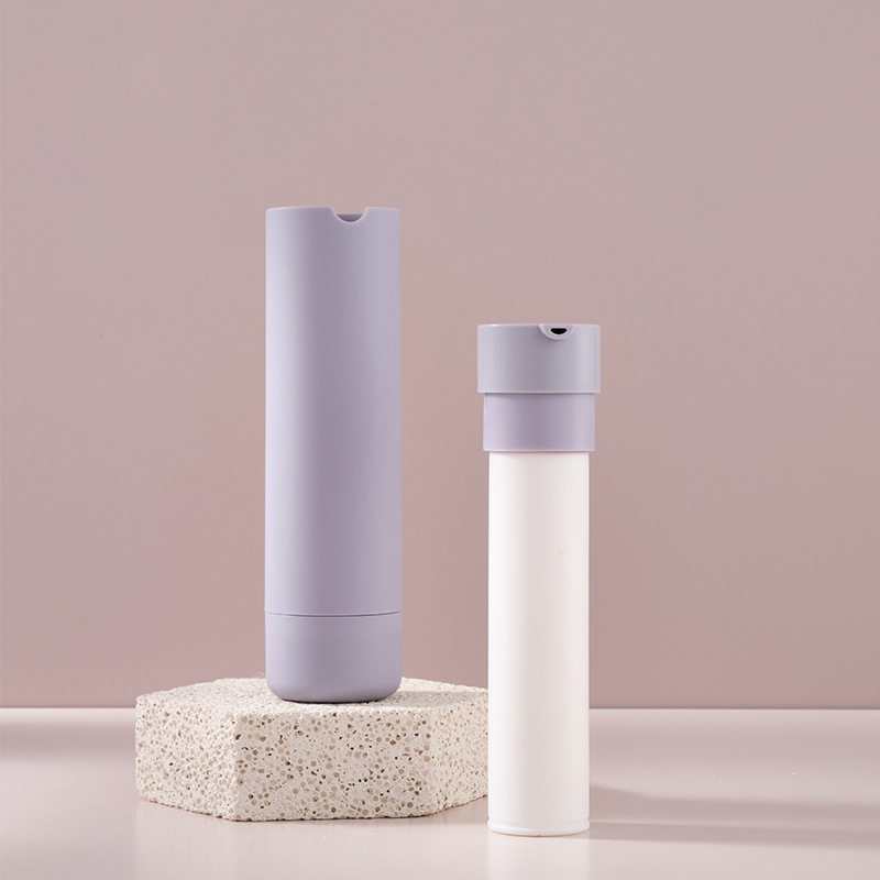 Replaceable Inner Eco Friendly Refillable Pump Bottle Container Package Rotate Twist Serum Lotion Sunscreen Skincare Bottle