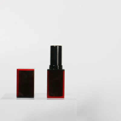 New Products White Color 3.5g Empty Lipstick Containers Private Label Plastic Lipstick Case Tube