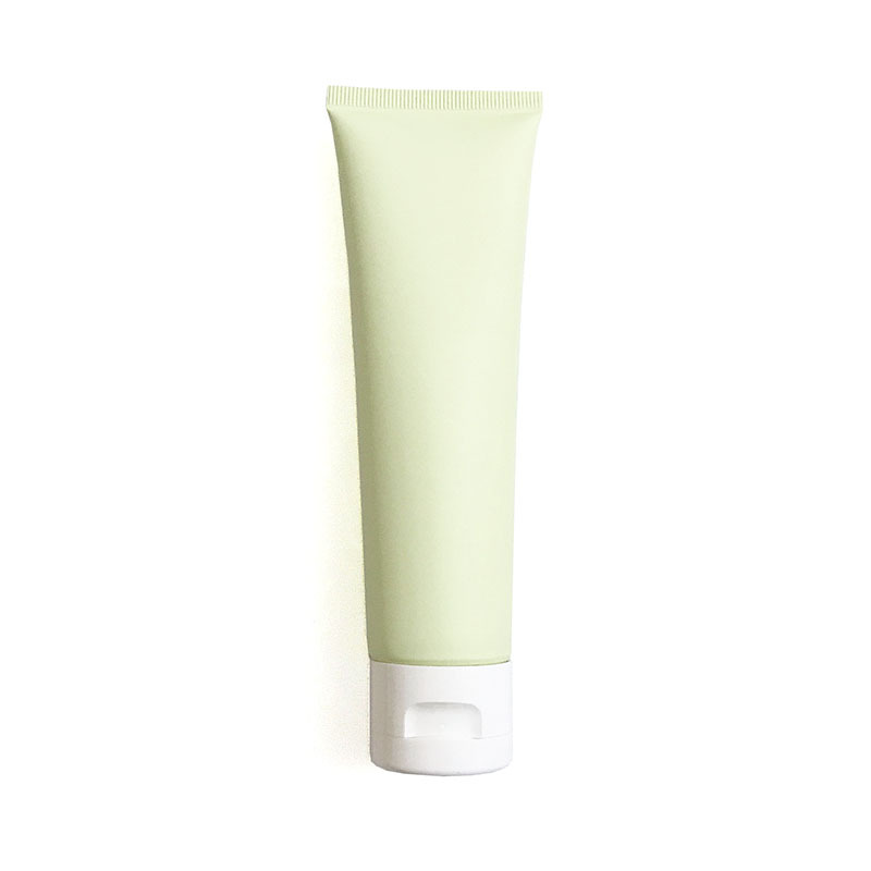 Matte Green Sun Cream Facial Cleanser Soft Container Tube Squeeze Packaging 50ml 100ml Plastic PE Cosmetic Tube For Skincare
