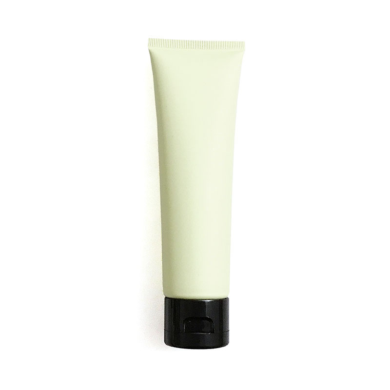 Matte Green Sun Cream Facial Cleanser Soft Container Tube Squeeze Packaging 50ml 100ml Plastic PE Cosmetic Tube For Skincare