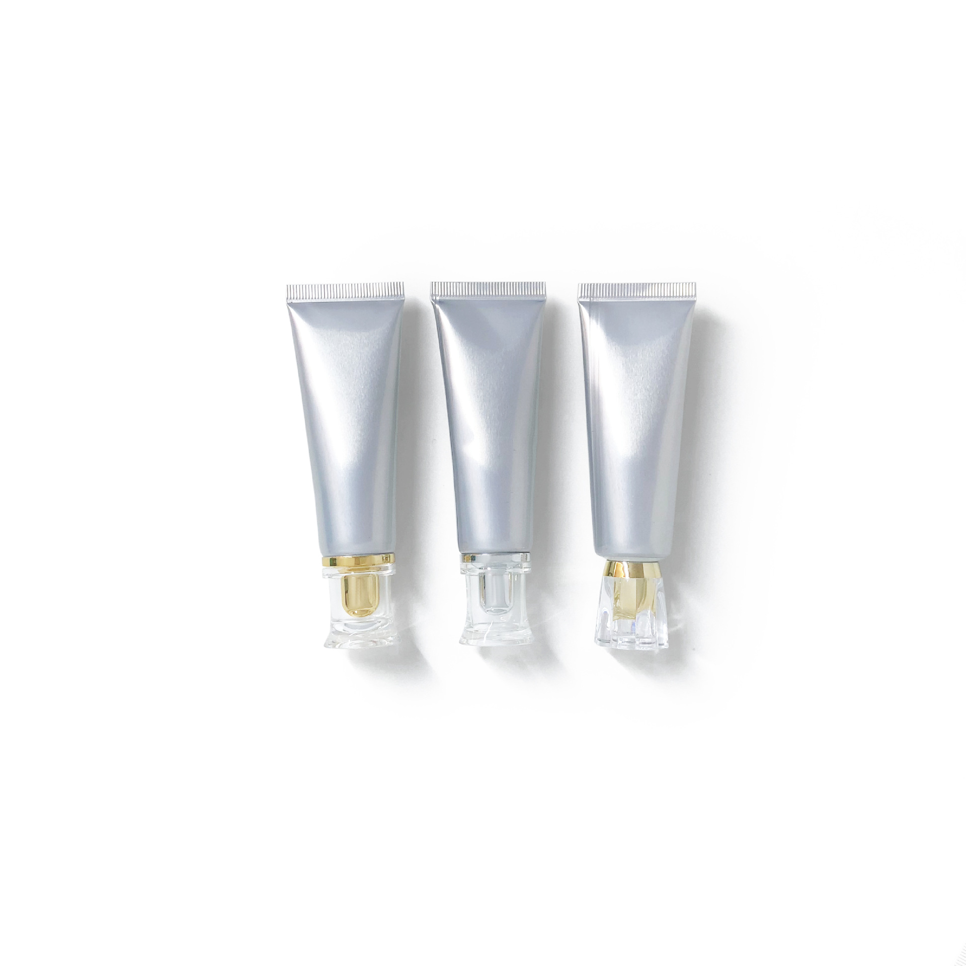 30g Empty Facial Cleanser Cosmetic Plastic Tube Squeeze Hand Cream Aluminum Soft Tube With Screw Cover