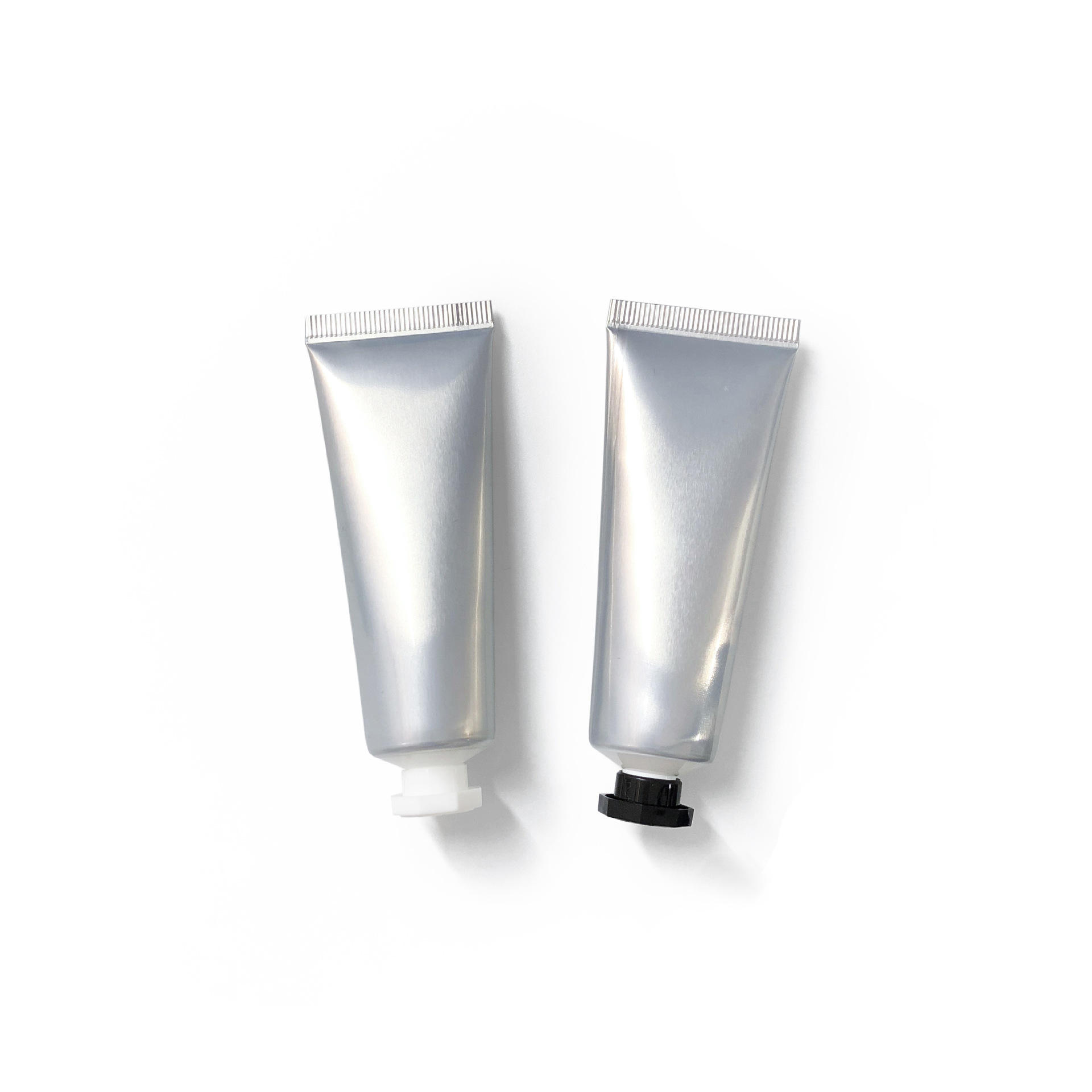 30g Empty Facial Cleanser Cosmetic Plastic Tube Squeeze Hand Cream Aluminum Soft Tube With Screw Cover