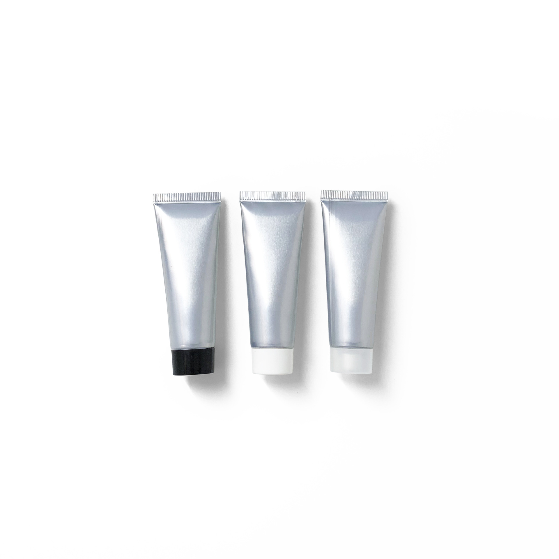 30g Empty Facial Cleanser Cosmetic Plastic Tube Squeeze Hand Cream Aluminum Soft Tube With Screw Cover