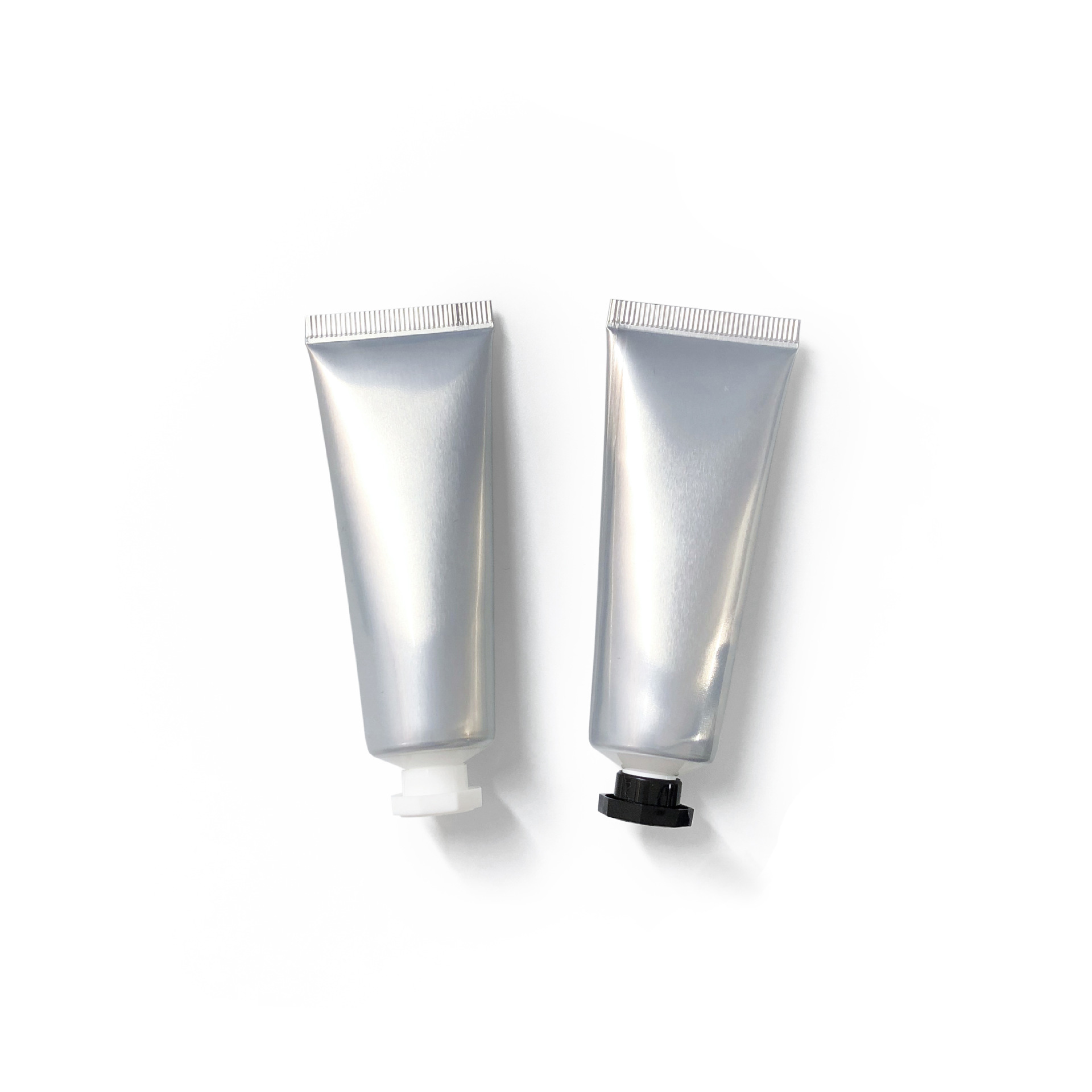 30g Empty Facial Cleanser Cosmetic Plastic Tube Squeeze Hand Cream Aluminum Soft Tube With Screw Cover