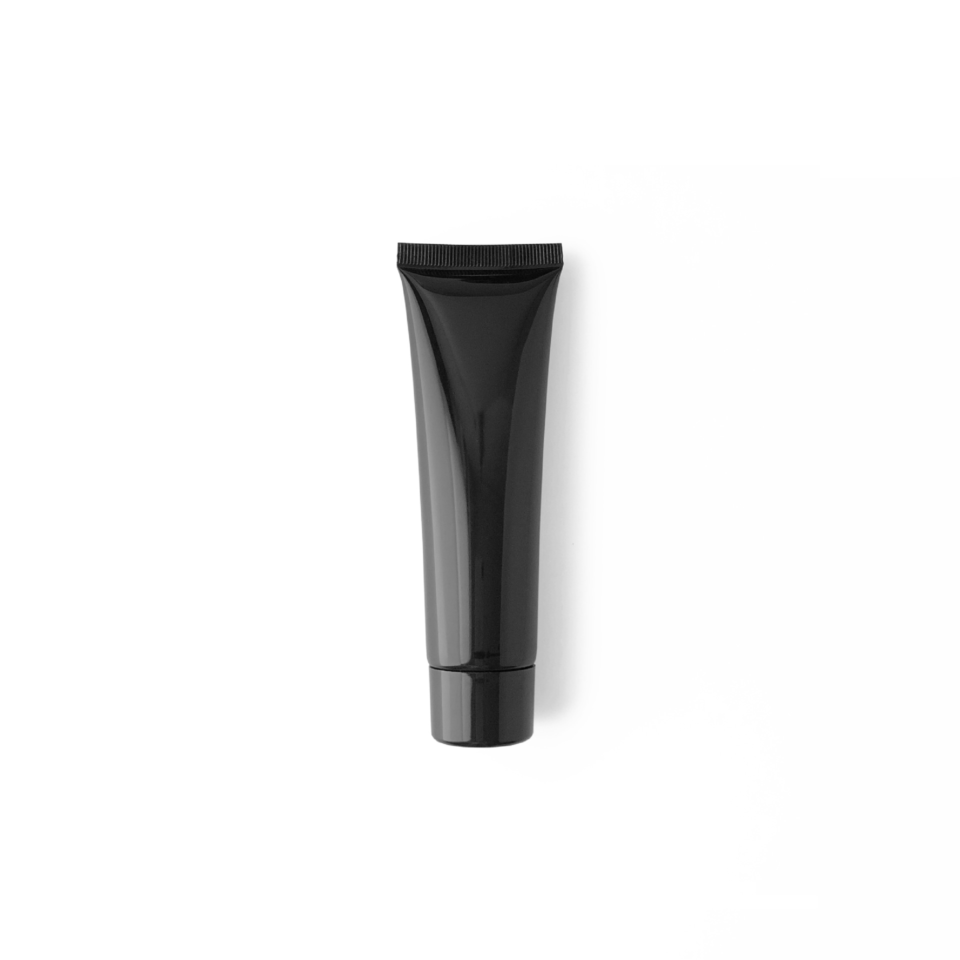 Screw Cap Black Squeeze Cosmetic Tester Tube Eco-Friendly 50g PE Empty Face Cream Soft Squeeze Container