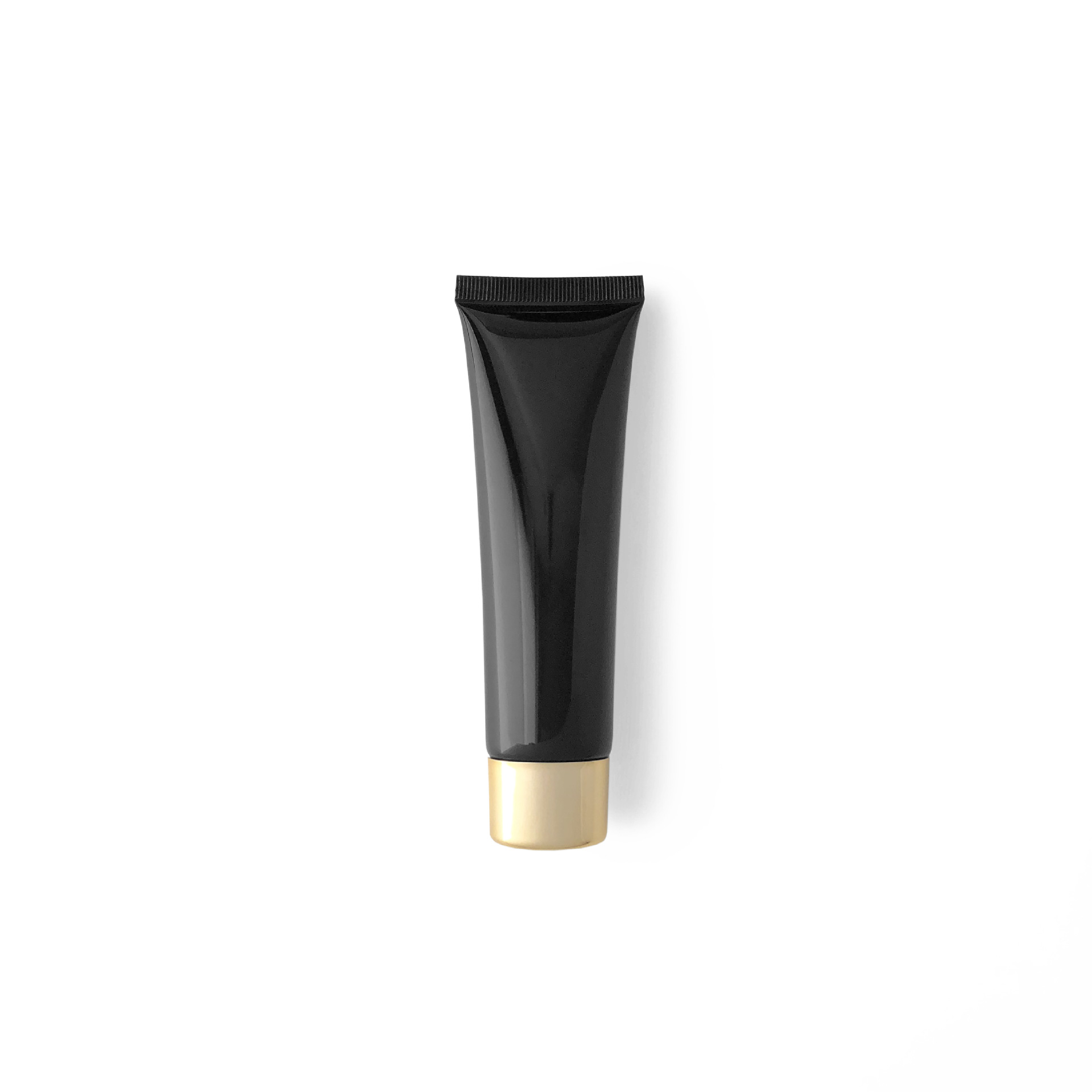 Screw Cap Black Squeeze Cosmetic Tester Tube Eco-Friendly 50g PE Empty Face Cream Soft Squeeze Container