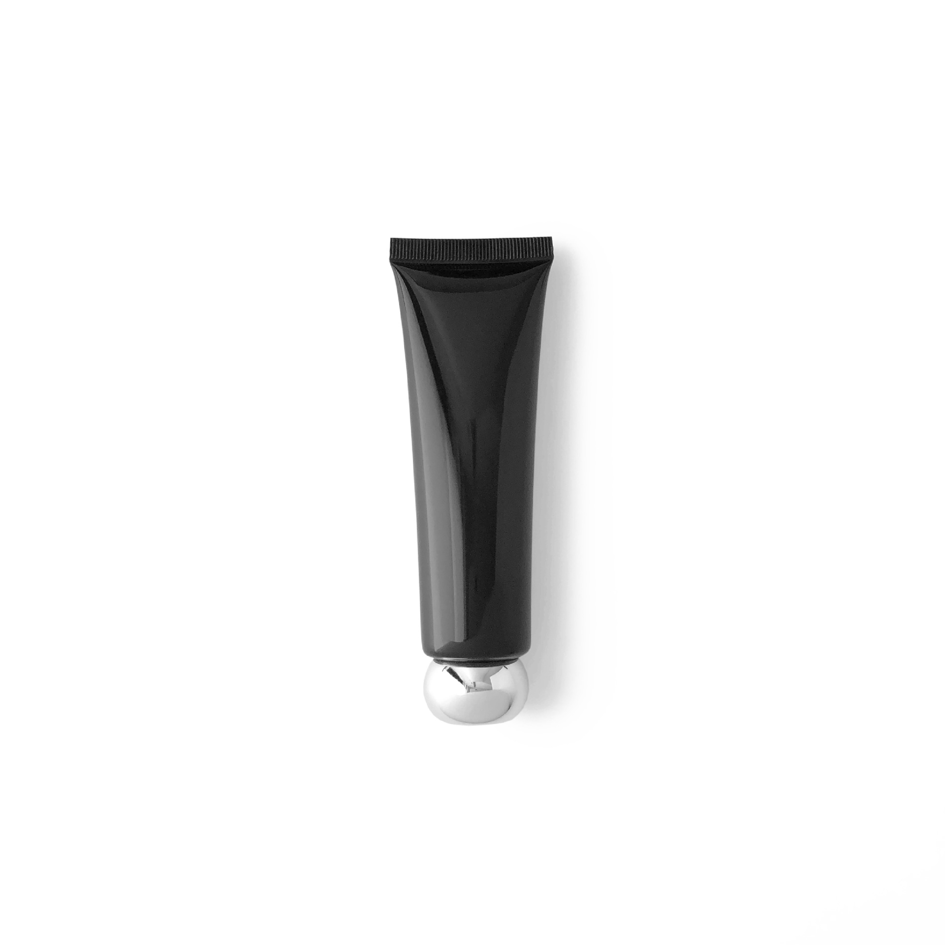 Screw Cap Black Squeeze Cosmetic Tester Tube Eco-Friendly 50g PE Empty Face Cream Soft Squeeze Container