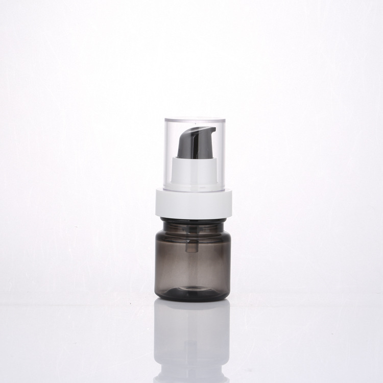 Grey Sprayer Lotion Plastic Bottle 40ml/60ml/100ml/120ml Cosmetic Packaging Container Matte Fine Mist Spray Bottle