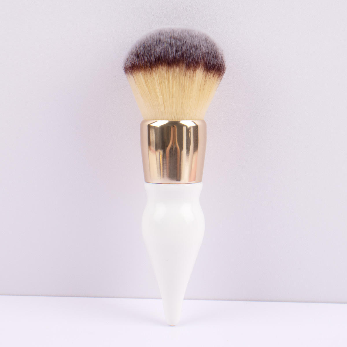 Pro Cosmetics Tools Kabuki Brush Soft White Short Handle Blush Brush Fluffy Face Foundation Makeup Powder Brushes
