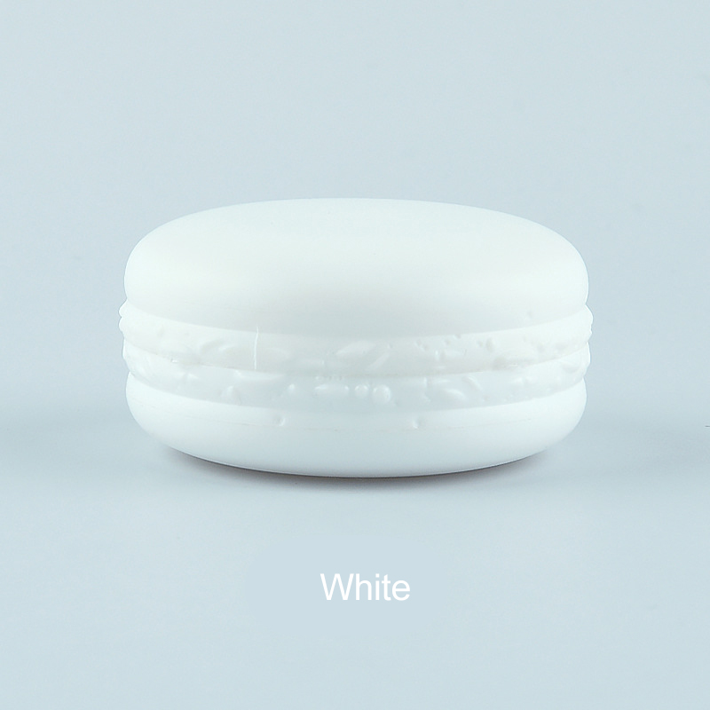 Mini Empty Colorful Lip Balm Container 5g 10g Plastic PP Macaron Shaped Eye Cream Face Cream Jar