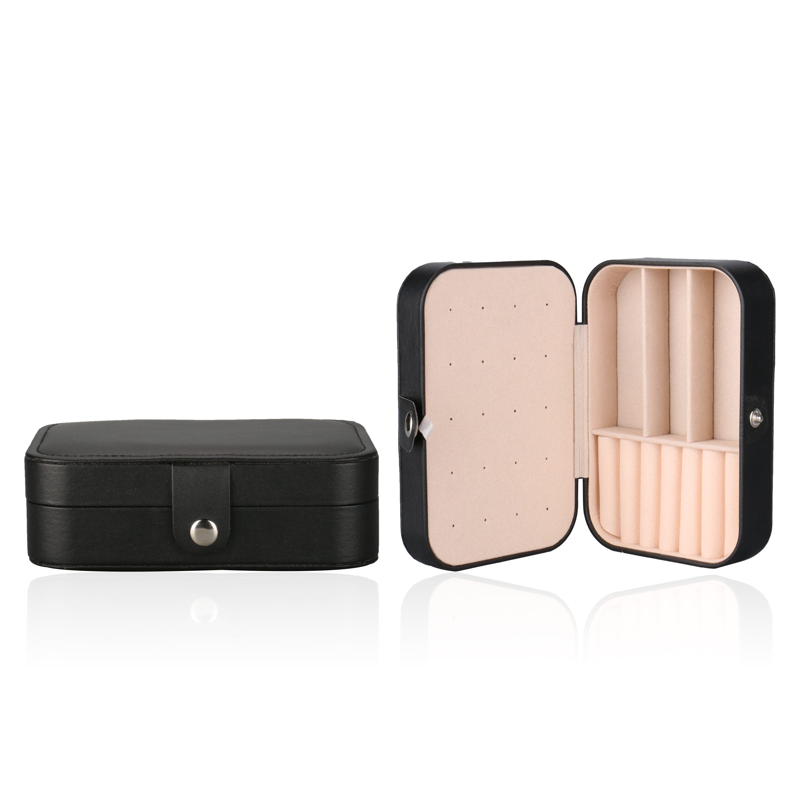 Portable Travel Multifunction Women Jewellery Gift Packaging Organizer Case Ring Storage Jewelry Box