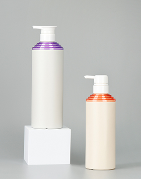 Luxury 500ml 750ml Matte Empty HDPE Cosmetic Plastic Shampoo Body Wash Bottles With Pump Sprayer