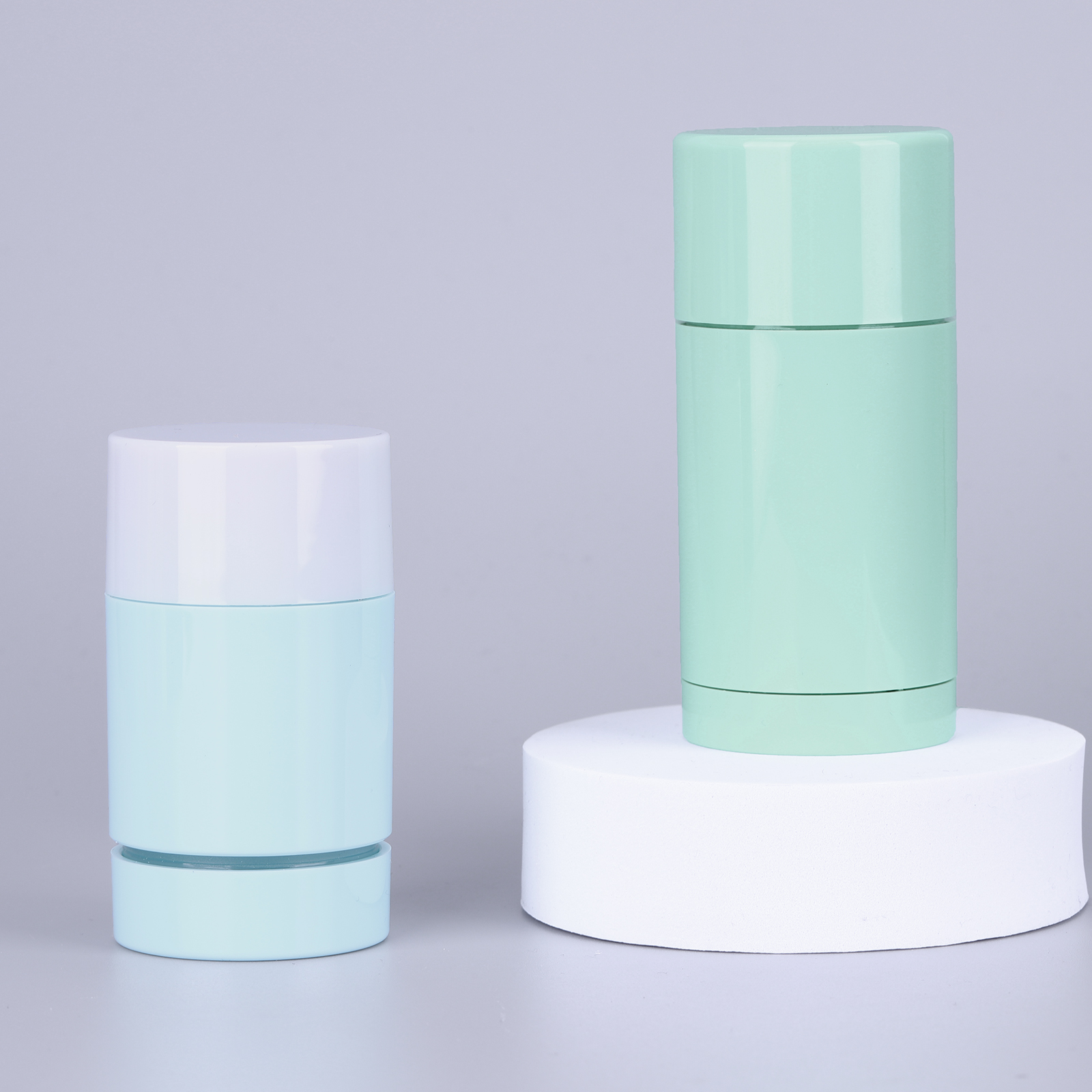 50ml 75ml Round AS Roll-On Solid Cream Deodorant Tubes Refillable Packaging Body Deodorant Bottle