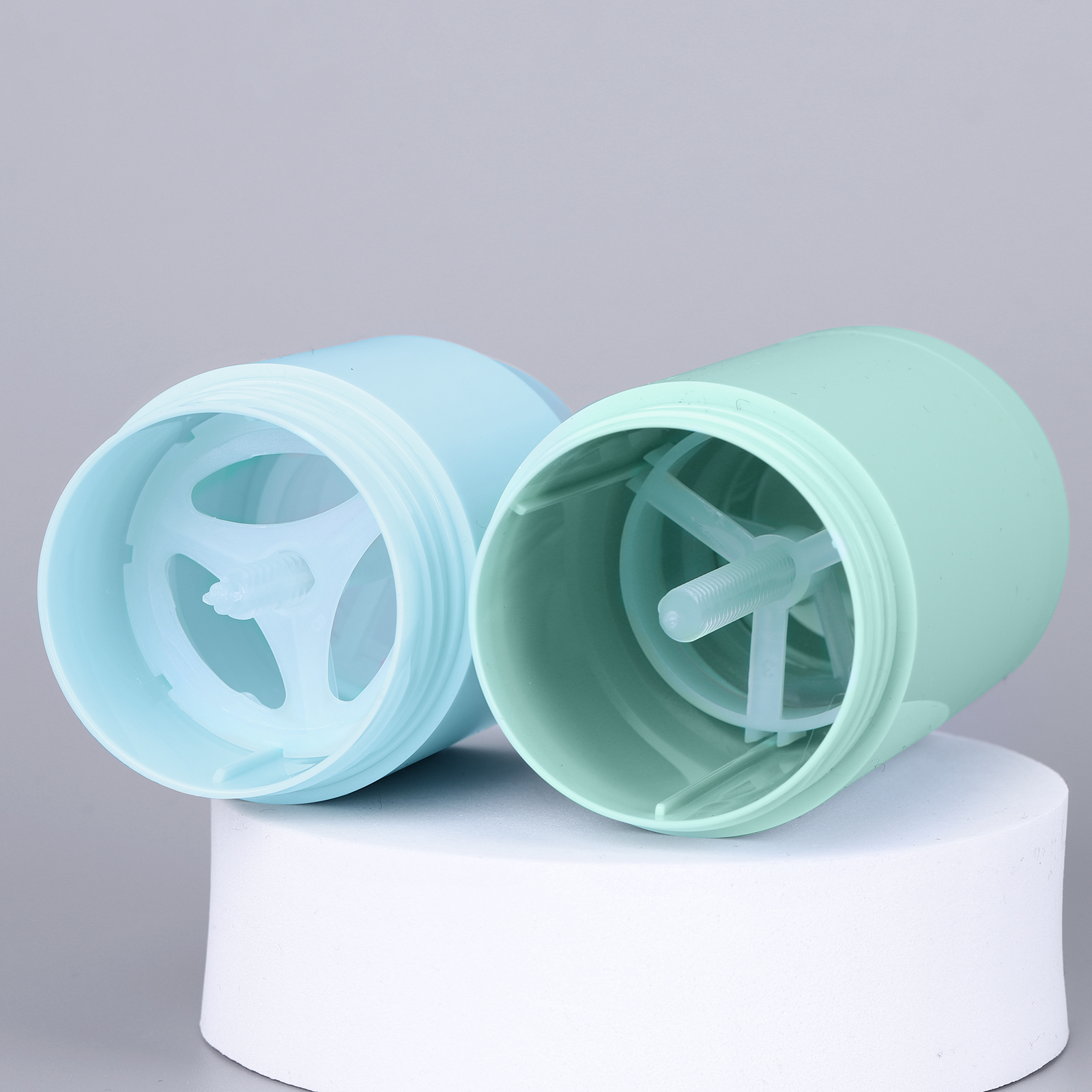 50ml 75ml Round AS Roll-On Solid Cream Deodorant Tubes Refillable Packaging Body Deodorant Bottle